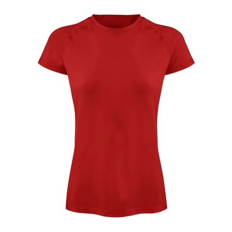 Andesland - Polera Dry Fit Manga Corta Lisa Deportiva Mujer