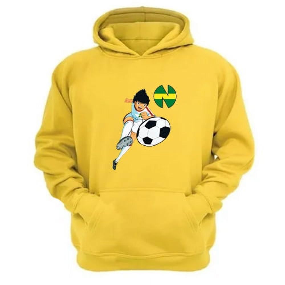 Genérico - Polerón Canguro Super Campeones Amarillo Talla S Unisex