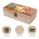 thumbnail image 3 of Loo Loo Kids Caja Organizadora de Madera Rústica - Caja Decorativa Multifuncional para Escritorio, Hogar, Oficina, Joyas y Manualidades, 3 of 6