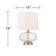 thumbnail image 4 of Lámpara de mesa 360 Lighting 48 cm vidrio claro - paquete de 2, 4 of 9