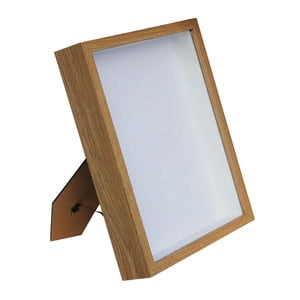 Magideal - Caja De Sombra De Madera Con Marco, Caja De Sombra Creativa Para Escritorio, Colgante De Pared, Estuche De Exposición De Flores Secas Para Decoración