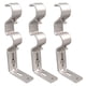 thumbnail image 3 of Soporte De Soporte De Soporte De Pared De Poste De Barra De Cortina Ajustable Extensible Plata, 3 of 3