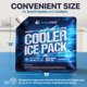 thumbnail image 5 of Paquete de 6 Bolsas de Hielo RIDGECOOL 25x25 cm Reutilizables y a Prueba de Fugas, 5 of 6