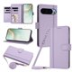thumbnail image 1 of Google Pixel 11 Pro XL Funda Billetera con Cierre Magnético, Morado Claro, 1 of 6