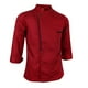 thumbnail image 1 of Chef retro chaqueta abrigo uniforme manga larga hotel cocina ropa xl rojo., 1 of 3