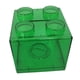 thumbnail image 2 of Bloques De Construcción De Juguete, Decoración Reutilizable, Juguete De Regalo, Alcancía Para Adultos, Regalos Para Niños, Verde, 2 of 3