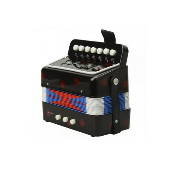 Acordeon De Niño 7 Notas Color-Negro