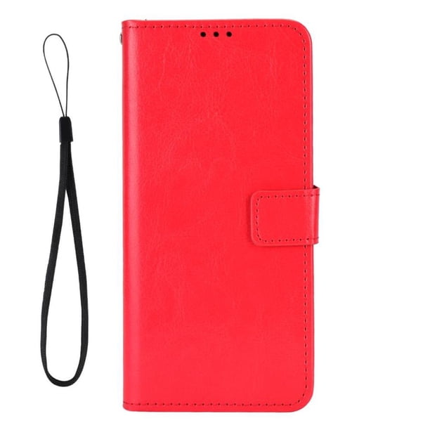 Funda tipo libro para VIVO V40 5G, cartera todo‑en‑uno, funda multifuncional con tarjetero y correa de muñeca desmontable