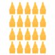 thumbnail image 4 of 20x Soplador De Aire De Chorro De Viento Plano Boquilla De Cuchilla De Aire Spray 3 Agujeros 1/4 "BSPT Amarillo, 4 of 5