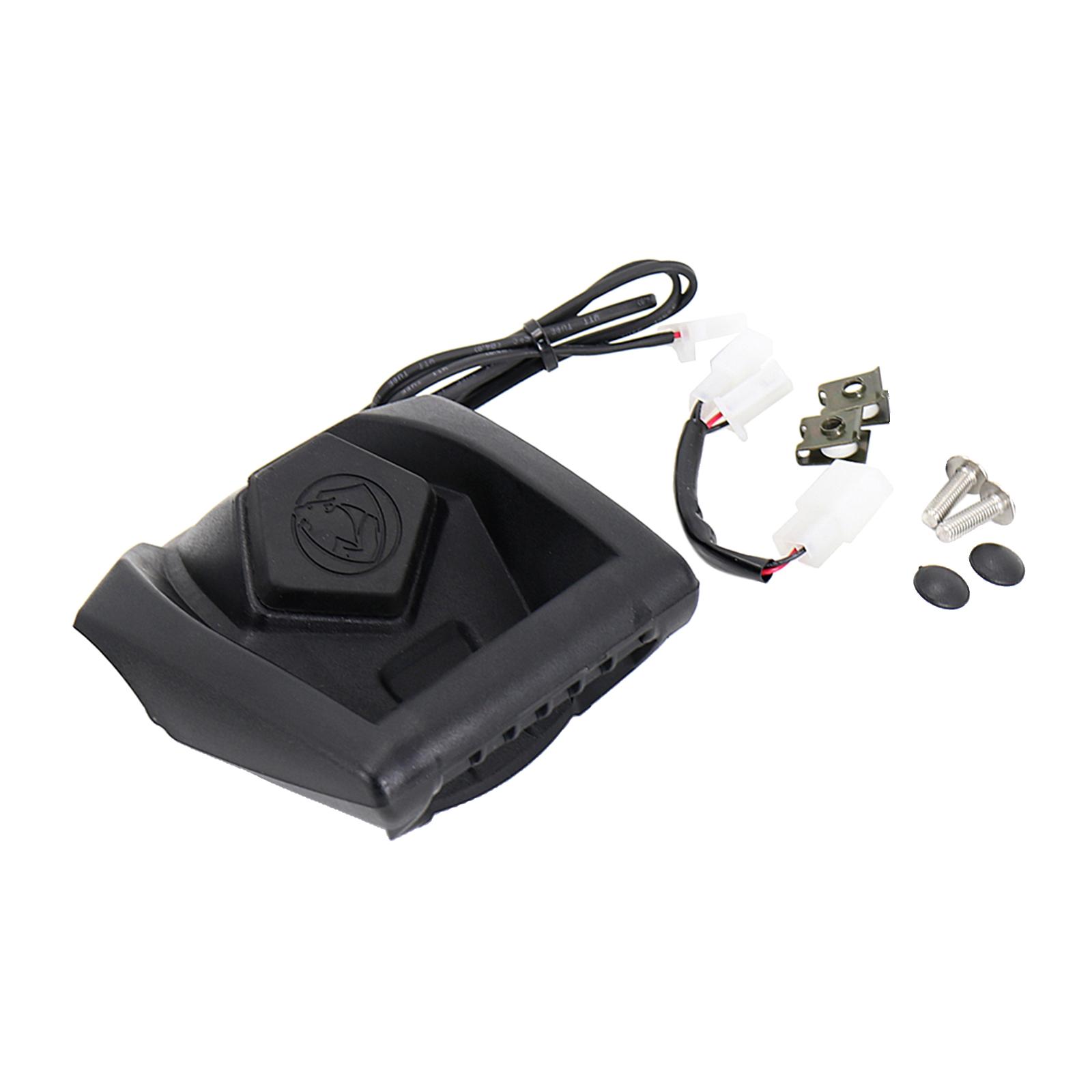 Magideal - Soporte De Carga Para Navegación De Motocicleta, Soporte De Carga Usb Inalámbrico Para Teléfono Apto Para 125 155 Reemplazos Accesorios