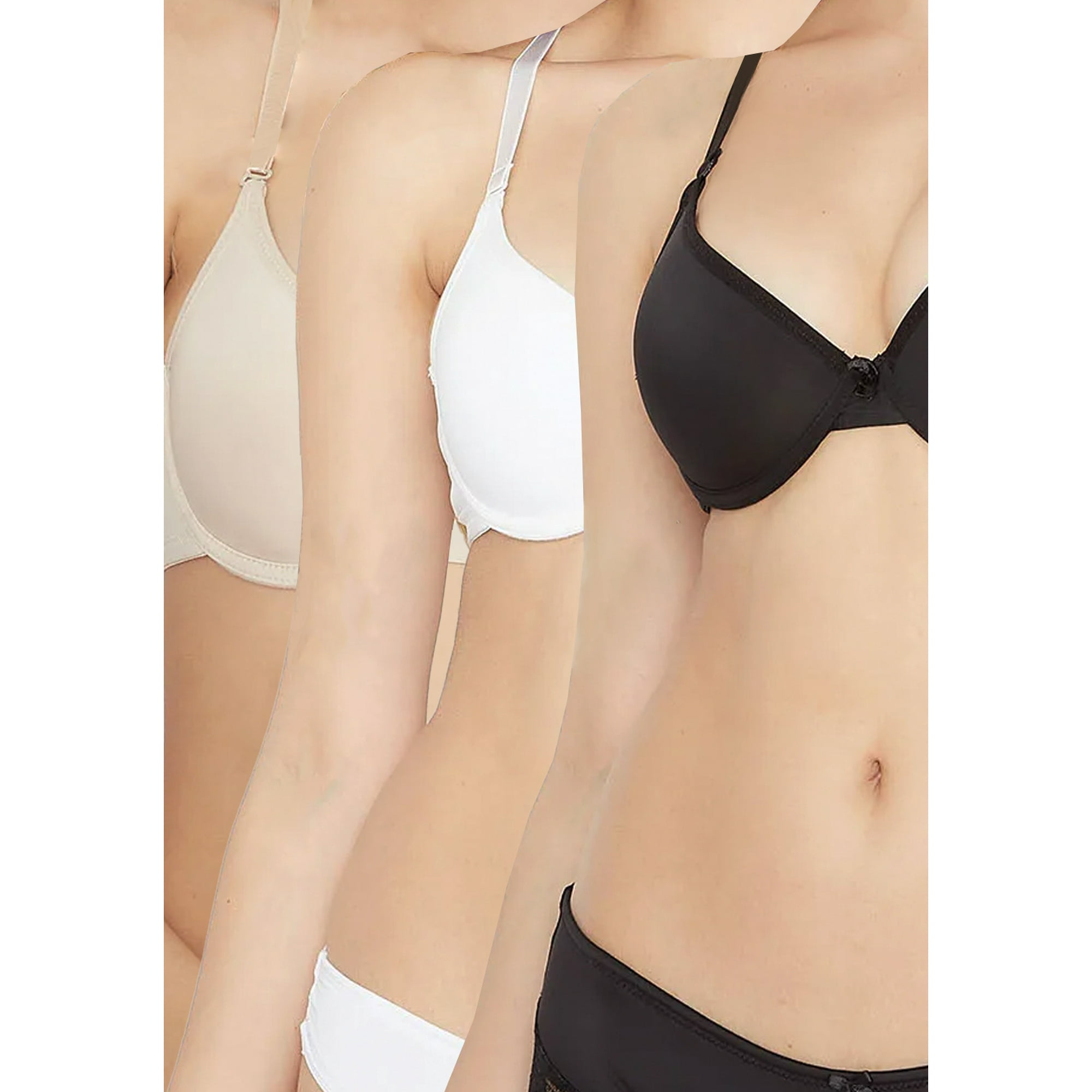 Pack 3x Sosten Microfibra P350022-sur Kayser