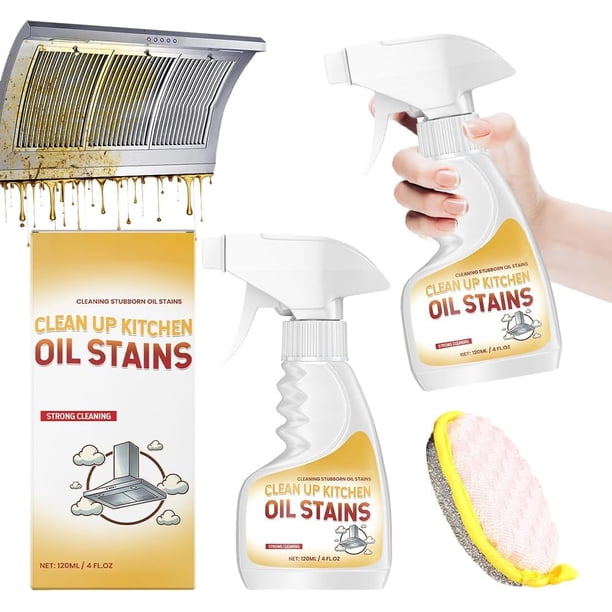 Desengrasante cocina espuma resistente quitamanchas aceite esponja estufas hornos