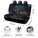 thumbnail image 2 of Los Munsters-theme Car Rear Seat Covers Back Elastic Flexible Car Seat Covers Decorative Fits Most Cars 120x59x76cm, 2 of 6
