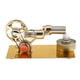 thumbnail image 1 of Golden Sterling Engine Model Electric Generator Physics Science Toy Para Ni?os, 1 of 5