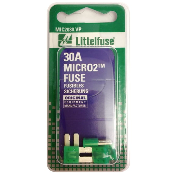 Fusible de cuchilla Littelfuse MIC2030.VP 32 V 30 A, paquete de 5