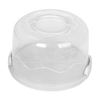 Magideal - Portador De Pasteles Portátil Con Tapa, Caja Para Pasteles De 8 ""Y 10"", Bandeja Para Servir, Contenedor De Transporte Redondo Para Magdalenas, Tartas,