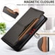 thumbnail image 2 of Funda Billetera para [Xiaomi Redmi 17C] Tarjetero Magnético Soporte Negro, 2 of 6