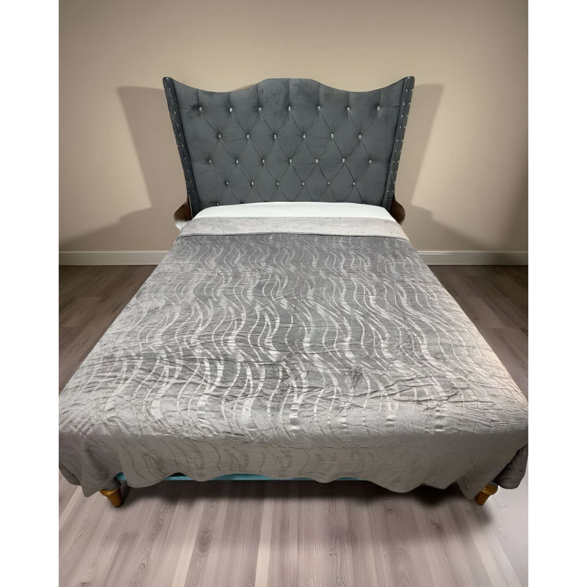 Imac Hogar - Mantas Frazada Delgada Plush Plaza Y Media