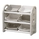 thumbnail image 5 of Organizador De Almacenamiento De Juguetes Para Ni?os Con Contenedores, Estante De Almacenamiento De Juguetes Para Libros, Almacenamiento De Juguetes, Gris, 5 of 5