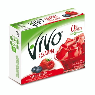 Gelatina Berries 22 G Vivo