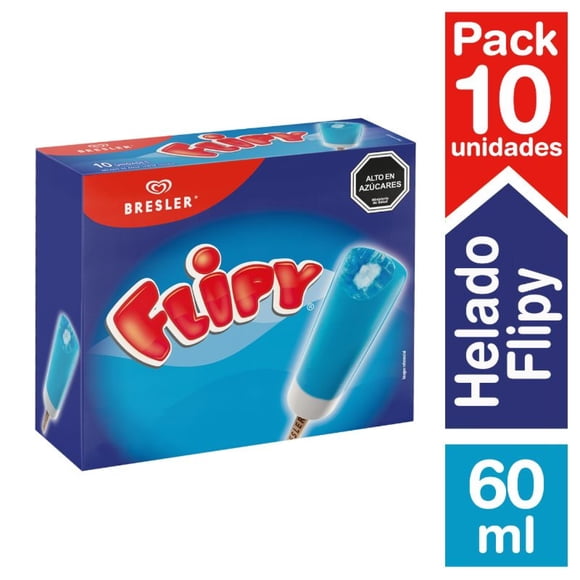Helado Paleta Flipy Caja, 60 ml