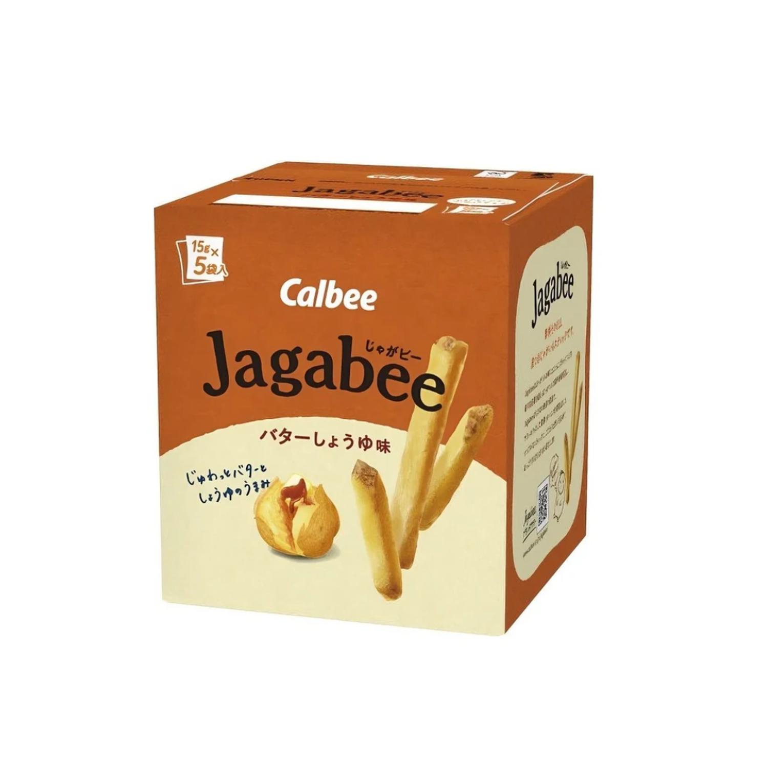 Kenko Foods - Palitos Patata Mantequilla Salsa Soja Calbee Jagabee 75 G