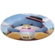 thumbnail image 1 of Alfombra Redonda Desmarcar Tuxedo Sam 60cm, 1 of 6