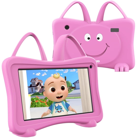 Tablet Trayoo para niños de 7 pulgadas con WiFi, YouTube, cámara dual Android 11