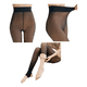 thumbnail image 2 of Calza Leggins Mujer Elastica Negro Efecto Piel Otoño Invierno, 2 of 4