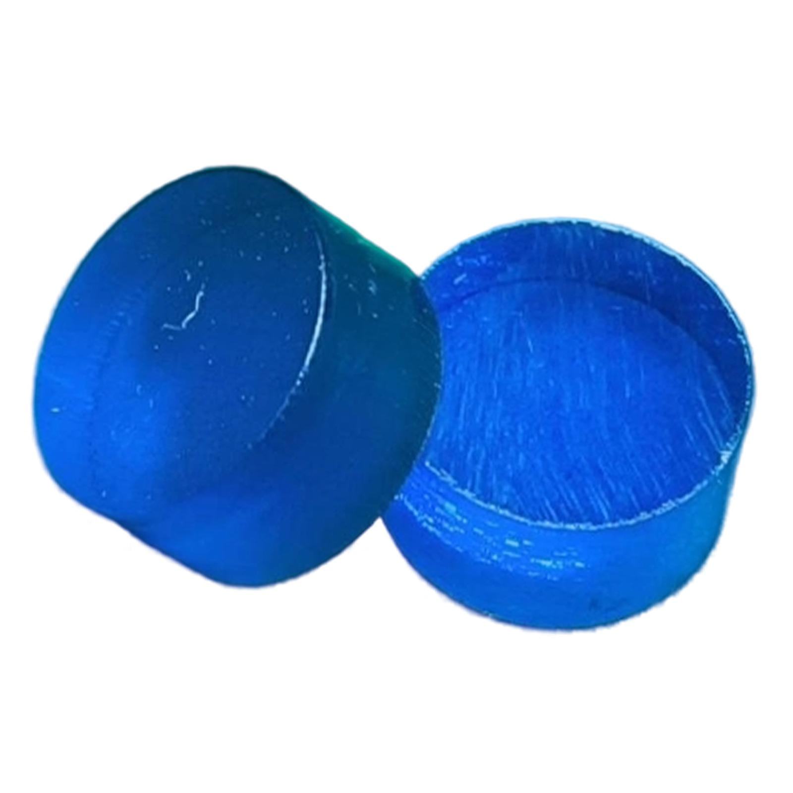Magideal - 2 Puntas De Repuesto Para Taco De Billar Break Jump Clear, Portátiles, De 14,6 Mm De Diámetro, Ideales Para Principiantes Y Jugadores De Billar En Int Azul Oscuro