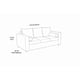 thumbnail image 4 of sofa princess 3 cuerpos felpa, 4 of 4