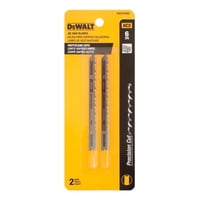 Set 2 Hojas Sierra Caladora Dewalt Dw3703H2 6Tpi Corte Limpi