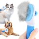 thumbnail image 1 of Cepillo autolimpiable para gatos con botón de liberación, cepillo para perros de pelo largo o corto, peine para gatos, cepillo para la muda de pelo de perros para masaje de mascotas, herramienta de ce, 1 of 7