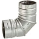 thumbnail image 1 of Codo de ventilación DuraVent 3PVL-E90R 3 de 90 grados para ventilación, 1 of 2