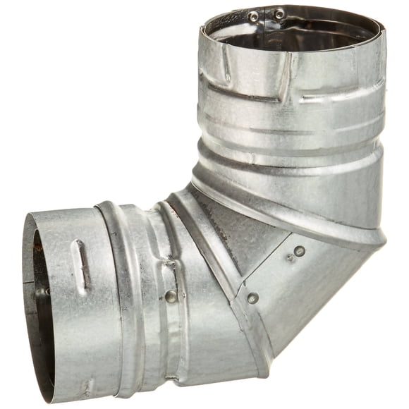 Codo de ventilación DuraVent 3PVL-E90R 3 de 90 grados para ventilación