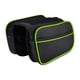 thumbnail image 5 of Bolsa Para Bicicleta Desmontable Impermeable Bicicleta Alforja Portátil Bicicleta Marco Delantero Bolsa Estilo A Verde, 5 of 5