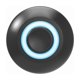 thumbnail image 1 of Timbre con botón pulsador Heath Zenith Globe, metal negro/blanco, 1 of 1