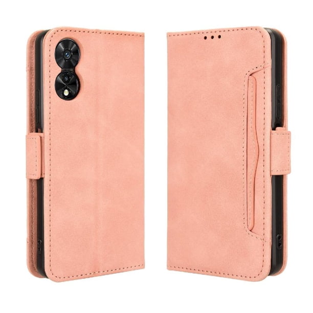 Funda Tipo Billetera FOXDOCK para TCL 50 5G – Tapa Flip con Tarjetero