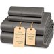 thumbnail image 1 of Juego de sábanas CHATEAU HOME COLLECTION Queen 800TC gris granito, 1 of 7