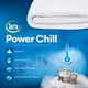 thumbnail image 5 of Funda de colchón Serta Power Chill impermeable, tamaño doble, blanca, 5 of 8