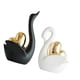thumbnail image 2 of 2 Figuras De Cisne Para Decorar La Mesa De La Sala De Estar, Estantería, Entrada, Blanco Y Negro., 2 of 5