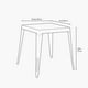 thumbnail image 3 of Mesa Comedor Metálica Tolix Negro, 3 of 3