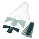 thumbnail image 4 of 1/6 Ni?os Mu?ecas Trajes De Abrigo De Viento Para Mu?ecas Ropa Casual Blanco Conjunto Completo, 4 of 5