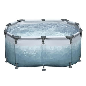 Tina De Hielo Ice Bath Portatil Bestway 2 Personas Con Fitro Gris Tamaño Unico
