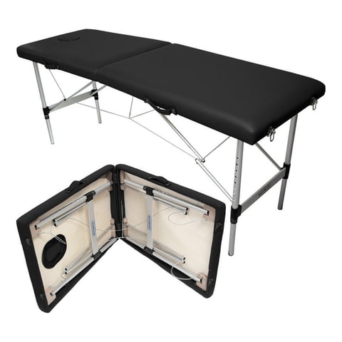 Nanofort - Camilla Masaje 2 Cuerpos Portatil Aluminio