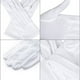 thumbnail image 2 of Guantes Blancos Formal Algodón Guardia De Honor Ceremonial, 2 of 3