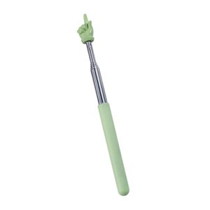 Bothyi - Dispositivos De Barra De Puntero De Dedo Extensible Para Presentación Escuela De Jardín De Infantes Verde