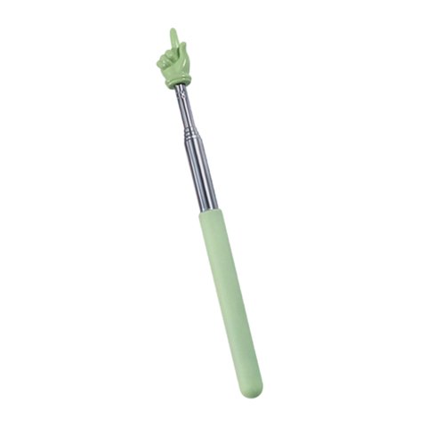 Bothyi - Dispositivos De Barra De Puntero De Dedo Extensible Para Presentación Escuela De Jardín De Infantes Verde