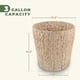 thumbnail image 5 of Bote de Basura 84ECO Paquete de 2 Blanco de Mimbre 25x25x19 cm, 5 of 5