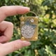 thumbnail image 5 of Mini prensa flores kit portátil llavero metal 5x3.5 cm paseos naturaleza manualidades, 5 of 5